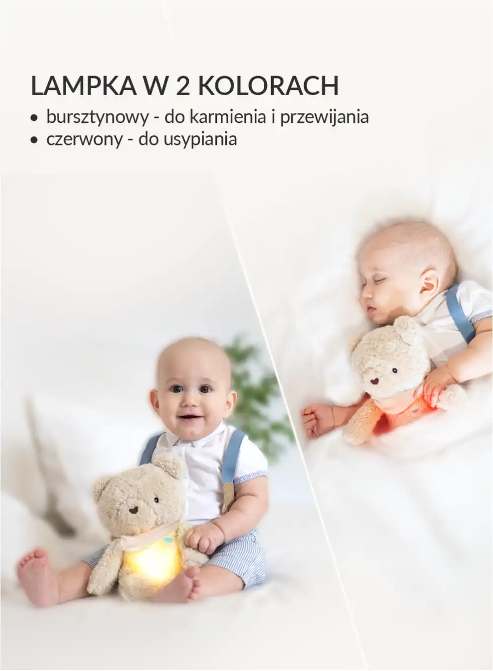 Szumisie miś beż mechanizm 5in1