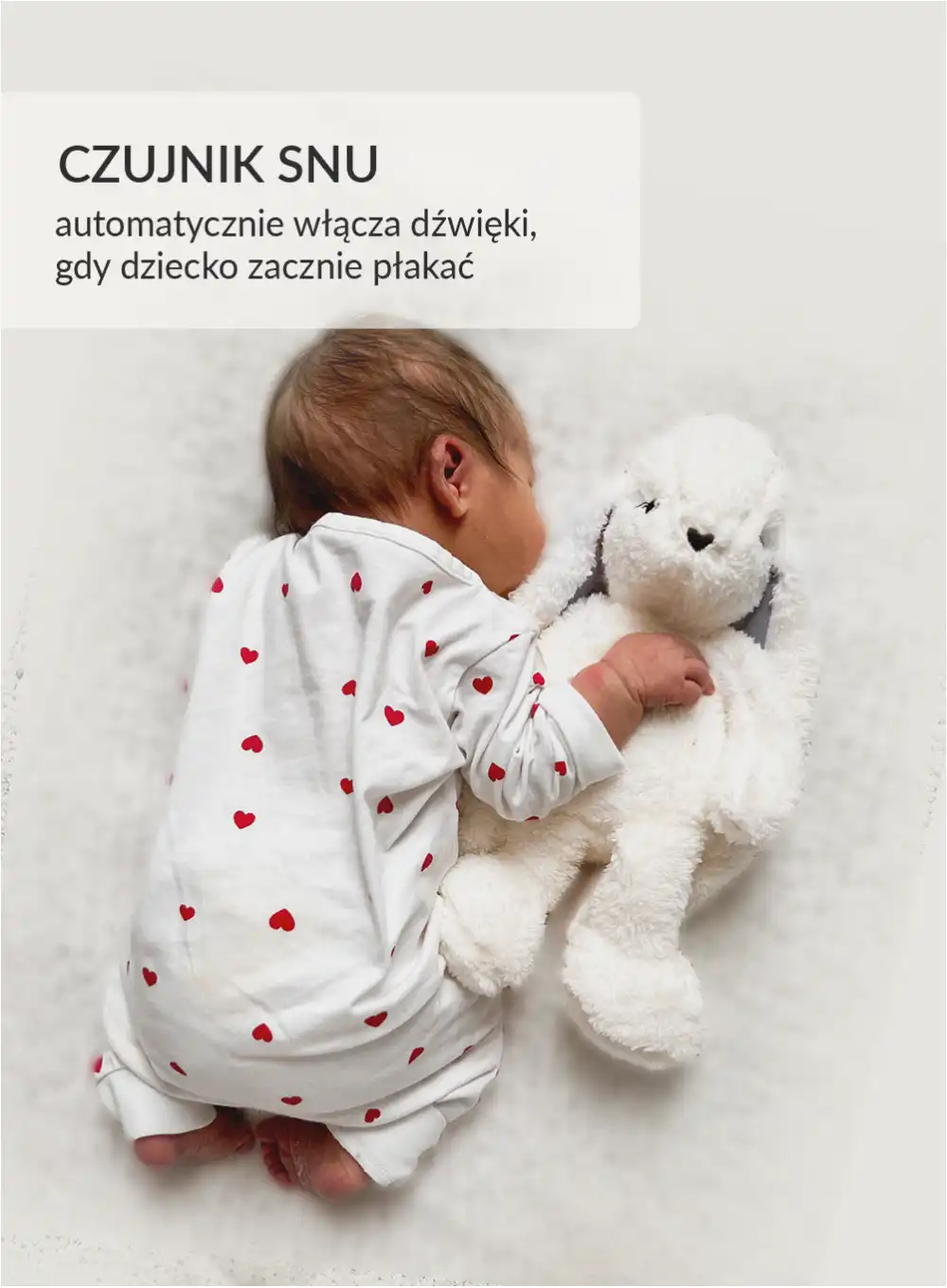 Szumisie królik ecru-szary mechanizm 5in1