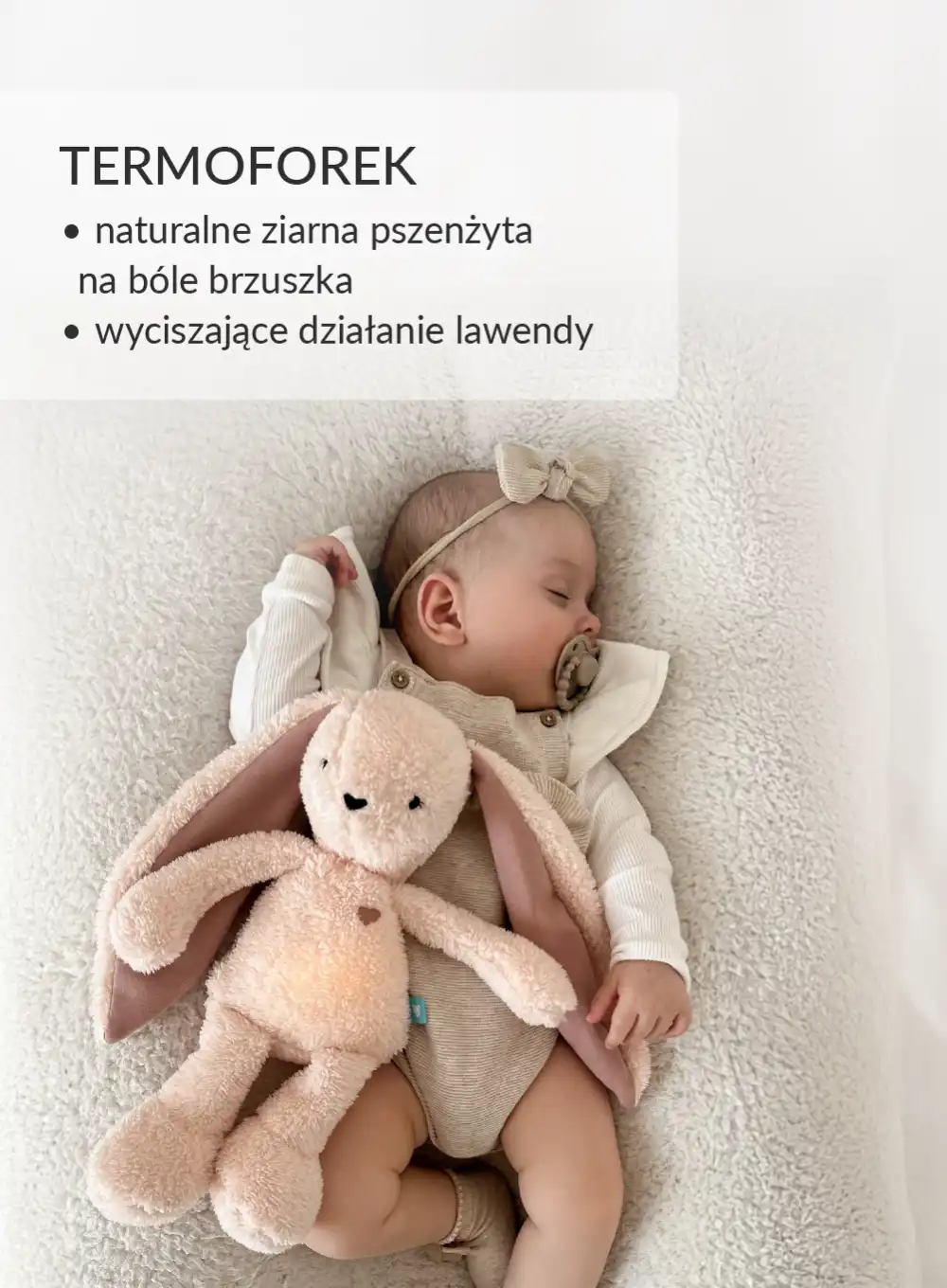 Szumisie królik róż DUO 5in1