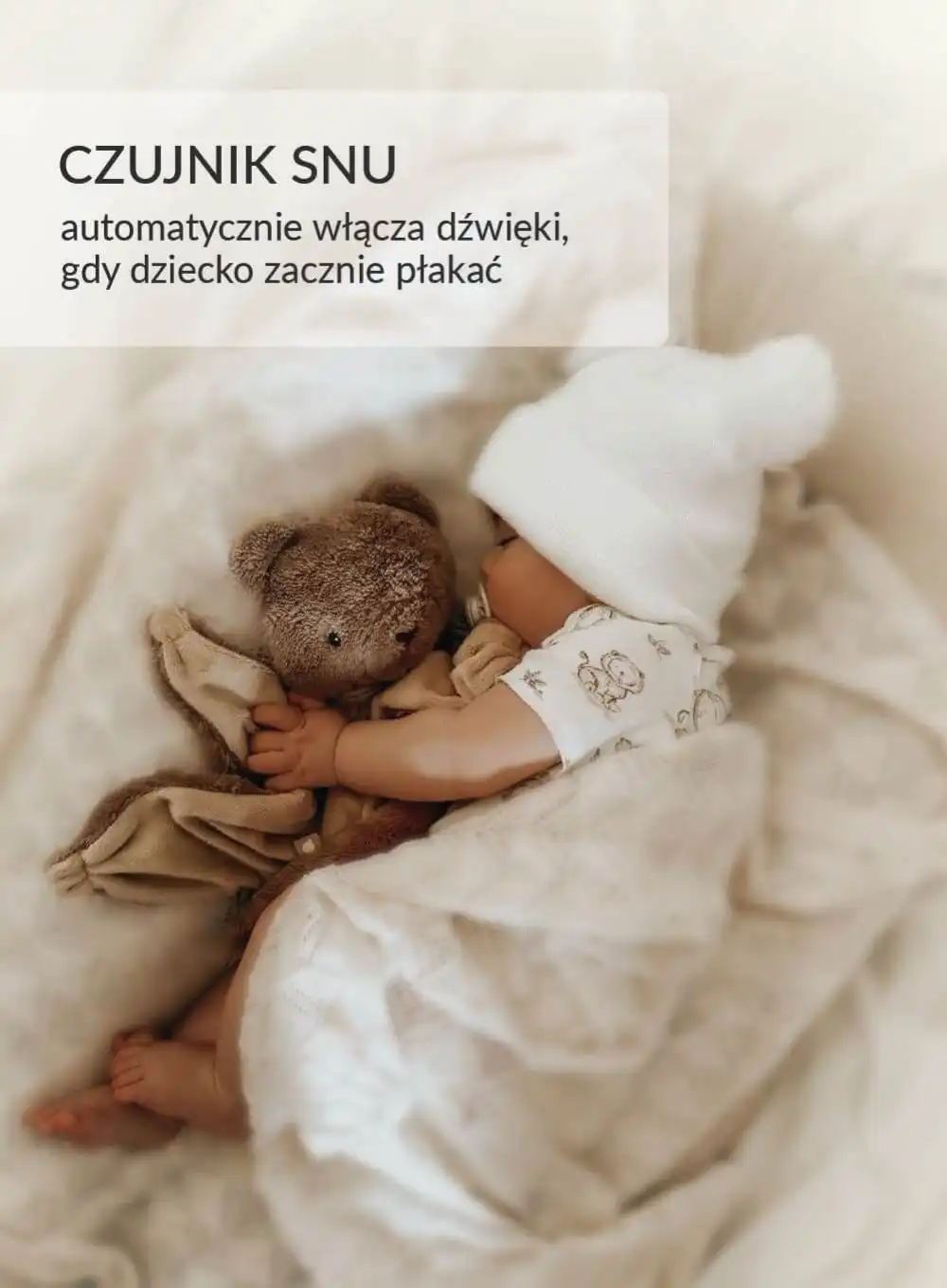 Szumisie Dou Dou miś brąz mechanizm 5in1