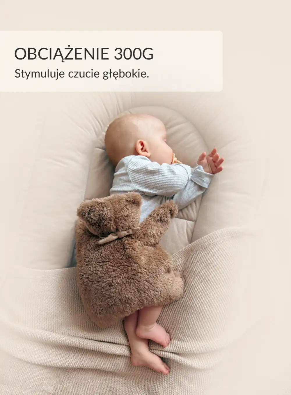 Ciepluś® Króliczek Brązowy – Termofor Obciążeniowy z Naturalnym Ziarnem