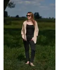 Koszula muślinowa beż XS/S