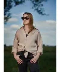 Koszula muślinowa beż XS/S