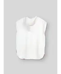 Ponczo bambusowe białe 1/2