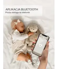 Szumisie Królik ecru-róż DUO APP