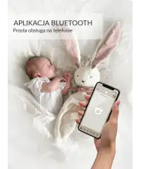 Szumisie Dou dou królik ecru-róż mechanizm APP