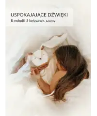 Szumisie Dou dou królik ecru-róż mechanizm APP