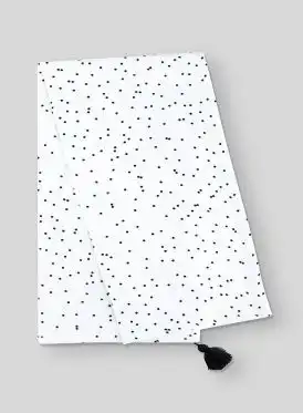 Otulacz bambusowy kropki czarne